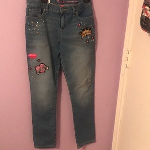 Girls, size 12 jeans